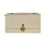 Canvas Mini Tas met Leren Voering Dior , Beige , Dames