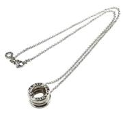 Pre-owned White Gold necklaces Bvlgari Vintage , Gray , Dames