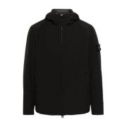 Zwarte Jassen voor Mannen Stone Island , Black , Heren