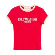 Rode T-shirts en Polos Valentino Garavani , Red , Dames