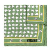 Zijden sjaal Moschino , Green , Unisex