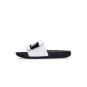 Verstelbare Fluweelband Rubberen Slippers Nike , Black , Unisex