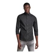 Sportief Shirt G-star , Black , Heren