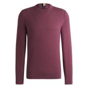 Stijlvolle pull voor mannen Hugo Boss , Purple , Heren