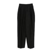 Zwarte Curzio Broek Jacquemus , Black , Dames