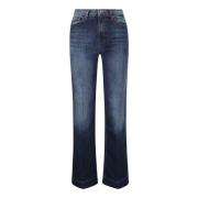 Bootcut Jeans Dames 7 For All Mankind , Blue , Dames