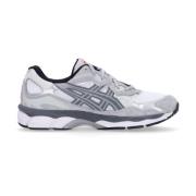 Wit/Grijs Lage Sneaker Gel™ Technologie Asics , Gray , Heren