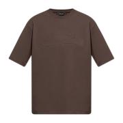 T-shirt met logo Dsquared2 , Brown , Heren