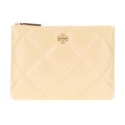 Stijlvolle Portemonnee met Meerdere Compartimenten Tory Burch , Beige ...