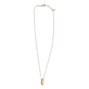 Gouden Miller Hanger Ketting Accessoires Tory Burch , Yellow , Dames