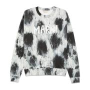 Blauwe Sweatshirt Casual Mode Stijl Marni , Multicolor , Heren