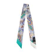 Paisley Zijden Sjaal Etro , Multicolor , Dames