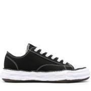 Zwarte Canvas Lage Sneaker Mihara Yasuhiro , Black , Dames