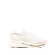 Lage mesh sneakers in ivoor/beige Y-3 , White , Dames