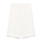 Witte Low Rise Shorts Wardrobe.nyc , White , Dames