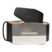 Stijlvolle M802 Riem voor Mannen Dsquared2 , Black , Heren