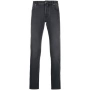 Modal Katoenmix Bard Jeans Jacob Cohën , Gray , Heren