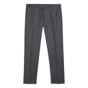 Slim Fit Broek Thom Browne , Gray , Heren