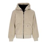 Sherpa-jack met capuchon en zakken Carhartt Wip , Beige , Heren