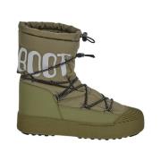 Polar Nylon Schoen van synthetische stof Moon Boot , Green , Heren