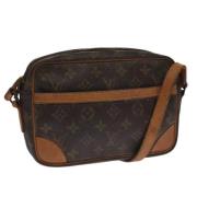 Pre-owned Canvas louis-vuitton-bags Louis Vuitton Vintage , Brown , Da...