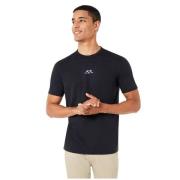 Zwart kort T-shirt Oakley , Black , Heren