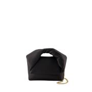 Gewatteerde Zwarte Crossbody Tas met Messing Details JW Anderson , Bla...