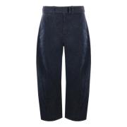 Wijde Pijp Denim Jeans Lemaire , Blue , Heren