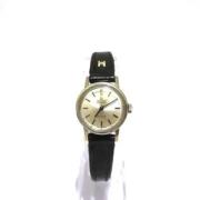 Pre-owned Leather watches Omega Vintage , Beige , Dames