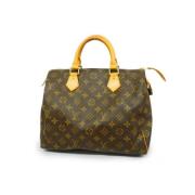 Pre-owned Fabric louis-vuitton-bags Louis Vuitton Vintage , Brown , Da...