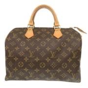 Pre-owned Canvas handbags Louis Vuitton Vintage , Brown , Dames