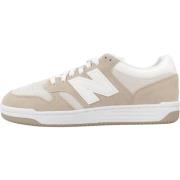 Leren Sneakers voor de Rechtbank New Balance , Brown , Heren