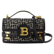 Cotton handbags Balmain , Black , Dames