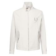 Wit Overhemd met Voorritssluiting Dolce & Gabbana , White , Heren