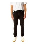 Comfort Stretch Slim Fit Jeans Nudie Jeans , Black , Heren