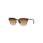 Zwarte zonnebril met model 112751 Persol , Brown , Unisex