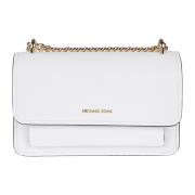 Stijlvolle Claire Schoudertas Michael Kors , White , Dames