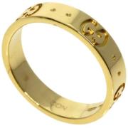 Pre-owned Yellow Gold rings Gucci Vintage , Yellow , Unisex