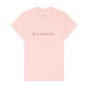 Roze Slim 4G T-Shirt Givenchy , Pink , Dames