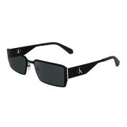 Donker Montuur Zonnebril Ckj24206S 001 Calvin Klein , Black , Unisex