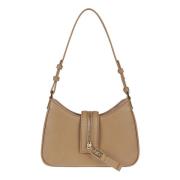 Stijlvolle Hobo Tas voor Vrouwen Elisabetta Franchi , Brown , Dames