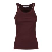 Stijlvolle Tanktop voor Vrouwen IRO , Brown , Dames