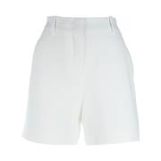 Casual Denim Shorts voor Vrouwen Ermanno Scervino , White , Dames