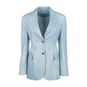 Stijlvolle Jassen & Vesten Collectie Ermanno Scervino , Blue , Dames