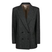 Everynight Blazer Blazé Milano , Gray , Dames