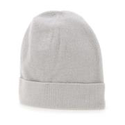 Zachte Chenille Ice Hat met Lapel RRD , Gray , Heren