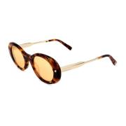 Bruine Chic Zonnebril Dsquared2 , Brown , Dames