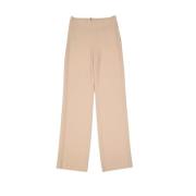 Roze Klassieke Broek Elegante Chic Stijl Emporio Armani , Pink , Dames