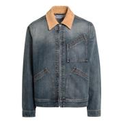 Denim Jack Alexander McQueen , Blue , Heren