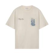 T-shirt Gardener Antique White Filling Pieces , White , Heren